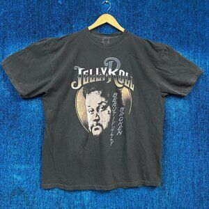 Jelly Roll Tour 2025 Country T-Shirt Size 2XL